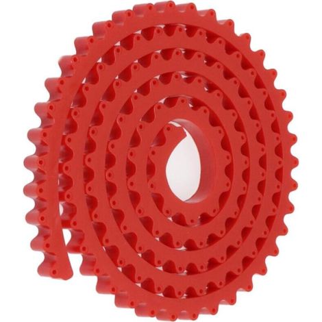 2 m Guide Defonceuse a Bois, Bande de Profilage pour le Travail du Bois, Modèle Courbe Réglable avec Mécanisme D'engrenage, Gabarit de Contour