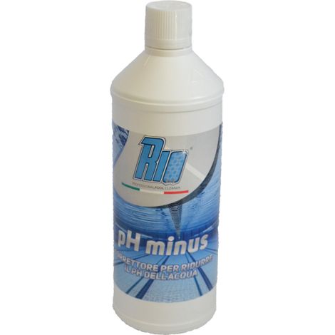 CORRETTORE RIDUTTORE LIQUIDO PH MENO 1Kg PISCINA PH MINUS RIO (1/2)