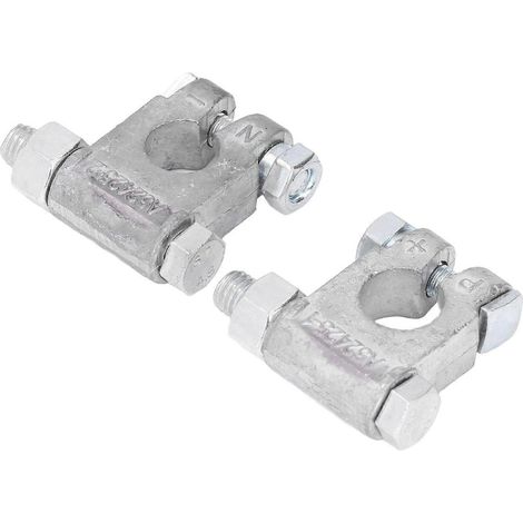 2-teiliges Batteriekabel-Anschlussset, Hochleistungs-Batterieklemmen, oberer Pol, Autoteile, Universal für Auto.