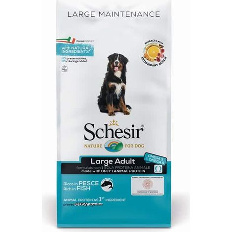 Schesir Dog Large Mantenimento Pesce - Schesir Dog Large Mantenimento Pesce - Sacco Da 12 Kg (1/2)