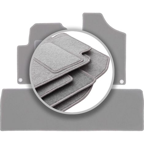 Alfombrillas grises para coche: Volkswagen Sharan I monovolumen (1995-2010) (1/5)