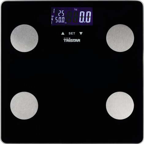 Tristar WG-2442 Bilancia per l'analisi corporea WG-2442 digitale Portata max.=150 kg Nero (1/5)