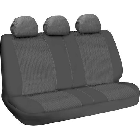 Duka Rear-Fit, coprisedile posteriore in tessuto jacquard e poliestere elasticizzati - Grigio (1/3)