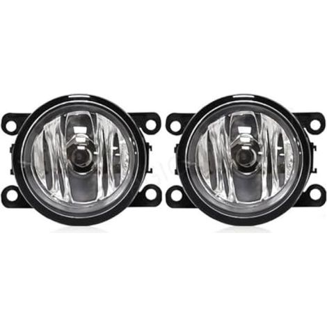 Phares Antibrouillard LED 8000LM pour Peugeot 107 207 307 3008 407 607 301 206 308 408 2008 4007 4008 5008 Traveller - Haute Luminosité, Installation Facile, 2 Pièces (H8/H11, 9cm) (1/5)
