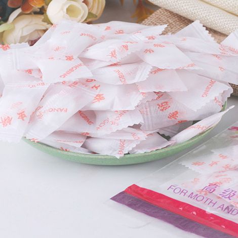 50pcs boules antimites anti-moisissures anti-parasites pour armoire vêtements tiroir (1/2)