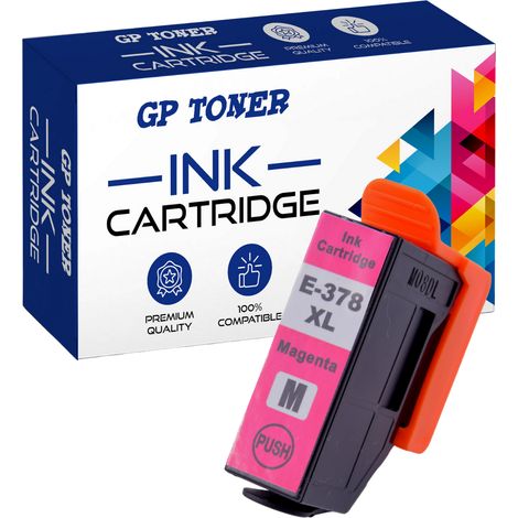 Cartouche d'encre pour Epson E378XL M GP