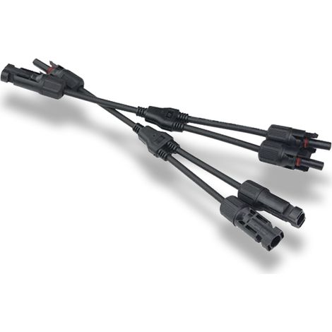 V-TAC 11573 Kabelpaar zum Anschluss von 2 Photovoltaikmodulen an ein tragbares Kraftwerk