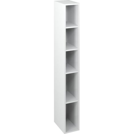 Boîte étagère ouverte ESPACE 20x172x32cm, blanc (1/5)