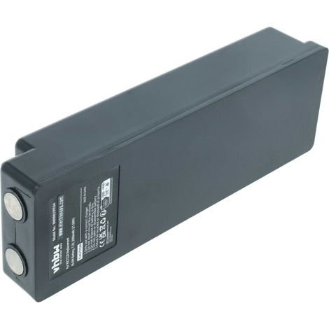 vhbw Akku Ersatz für Scanreco RSC7220 für Industrie-Funkfernsteuerung Fernbedienung (3000 mAh, 7,2 V, NiMH) - Schwarz