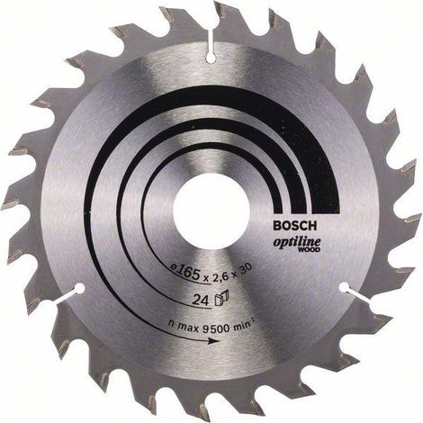 Disco da sega circolare PRO Wood, 165 x 2,6 x 30 mm, T24