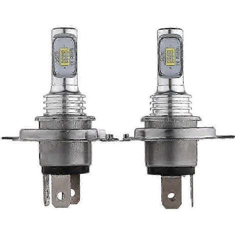 LED bulbs for car headlights - White low/high beam conversion kit 35W 4000lm 6000K (1/4)