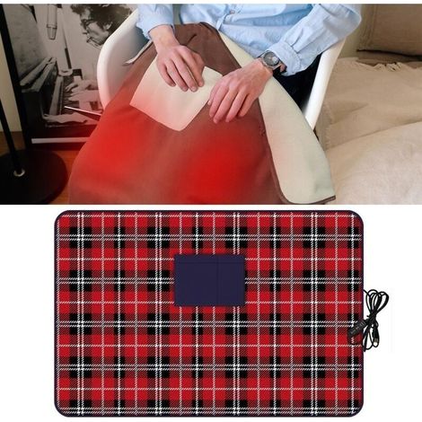 Couverture chauffante électrique USB pour voiture. châle chauffant. couverture pliable pour les genoux. couverture électrique pliable pour les voyages en voiture. camping (1/5)