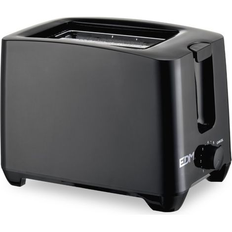Tostapane EDM a doppio slot da 750 W dal design nero (1/2)