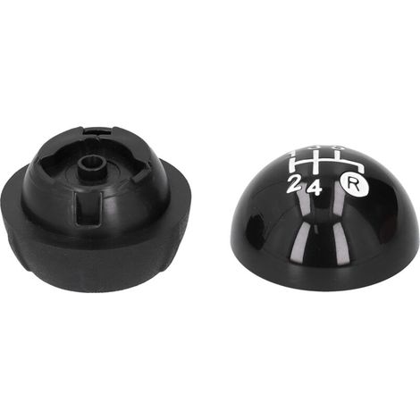 Pomello del cambio con copertura decorativa per Fiat 500 500C 2007-2018 LHD RHD (1/4)