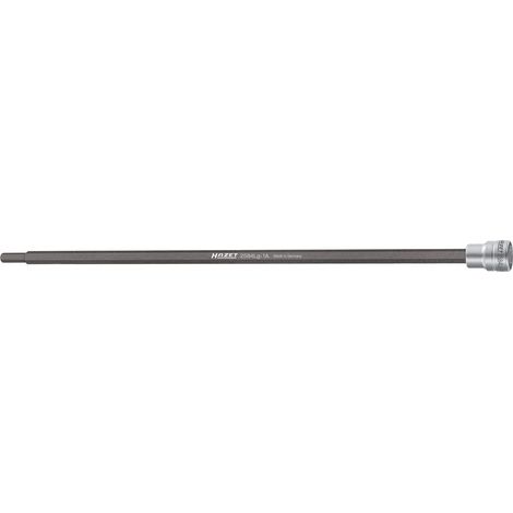 Hazet Antriebswellen Schraubendreher-Steckschlüsseleinsatz 2584LG-1A, 3/8 (10 mm) Vierkant hohl, Innen Sechskant Profil, SW 6 mm