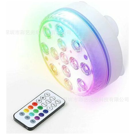 Lay-Z-Spa Accessoire de lumière de bain à remous LED 7 couleurs Lumière sous-marine (1/2)
