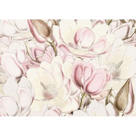 Komar Wandtapete - Petals - 250 x 350 cm - Digitaldruck Motivtapete (1/2)