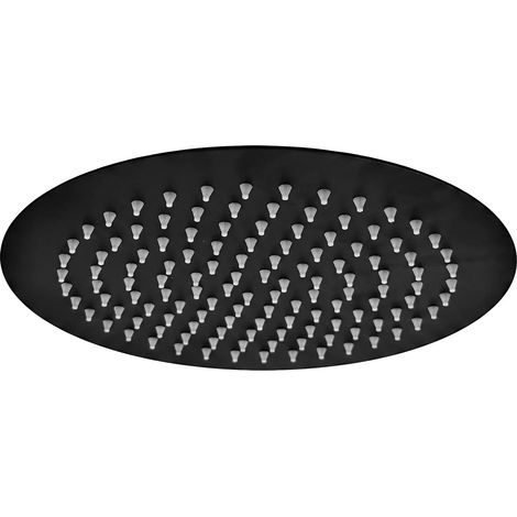 Soffione doccia rotondo REA JS-P014B 25cm Black (1/5)