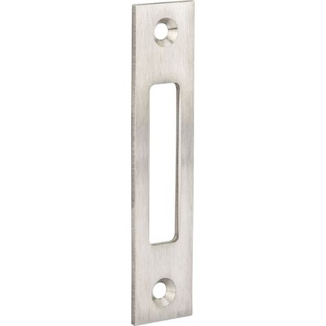 WSS Schließblech für links und rechts verwendbar flach 110x24x3mm Edelstahl (1/3)