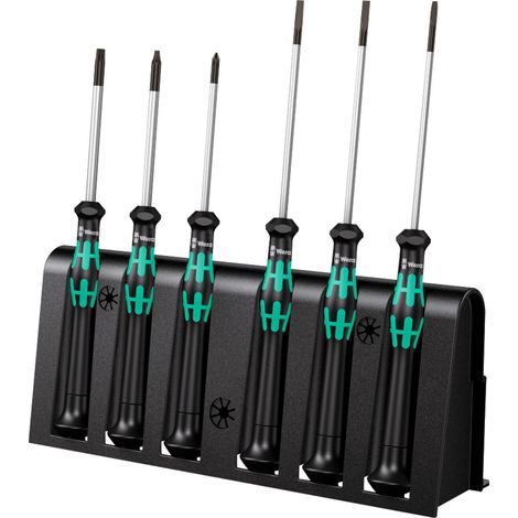Wera Elektronik-Schraubendreher-Sortiment "Kraftform-Micro", 6-teilig