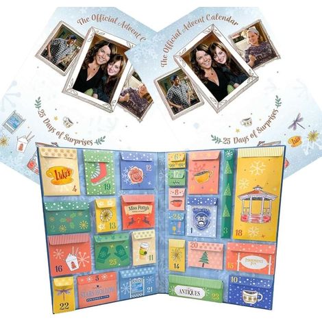Calendrier de compte à rebours de Noël de 25 jours avec décorations à collectionner,Calendrier de vacances pour les fans de Gilmore Girls (1/5)