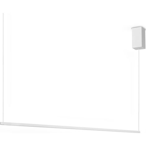 Ideal Lux Sospensione Moderna Essence 1 luce LED integrato bianca metallo