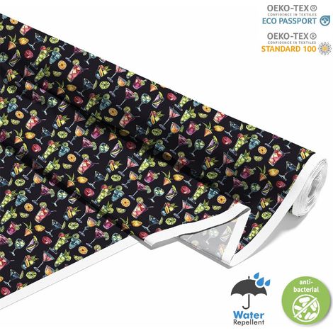 TESSUTI DECORATIVI PER ESTERNI OXFORD - Motivo Cocktail  DX8632 (1/5)