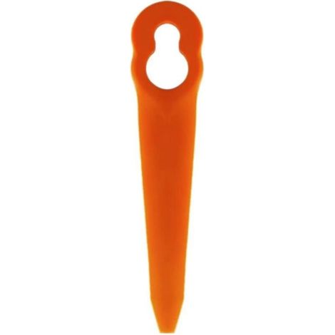 Paquet de 100 lames compatibles avec Stihl PolyCut 2-2 PolyCut 3-2, FSA 45 FSA 57 FSE 52, lames en plastique pour coupe-bordures sans fil Stihl (1/4)