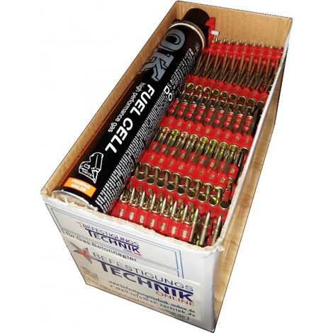 Betonnägel 3,0x38mm XH Gas für Betonnagler Hitachi NC40G Makita GN420CLSE KMR Tjep Senco C-EN14830