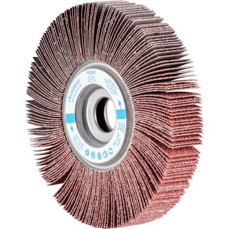 PFERD TOOLS Lamellenschleifrad FR Ø 165x30mm Bohrung Ø 25,4 mm A40 für universelle Anwendung 2 Stk (1/5)