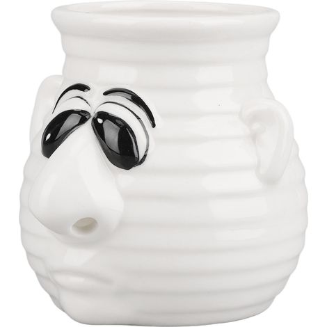 Séparateur d'œufs en céramique durable, facile à utiliser et rapide, idéal pour la cuisine. Séparateur de blanc d'œufs amusant en forme de nez, pour une utilisation facile et rapide. Séparateur de bla (1/5)