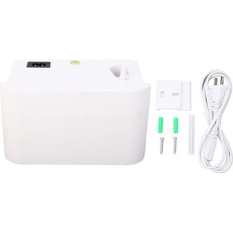 Ortviai Pompe de condensat 24 L/h avec réservoir de 200 ml, hauteur de refoulement 10 m, silencieuse (19 dB), pour climatisation et déshumidificateur (1/5)