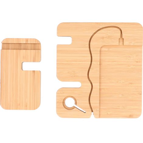 Handyhalter aus Bambusholz (1/5)