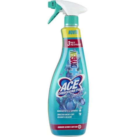 ACE Candeggina Gentile Oxygen Spray 650ml - Pulizia e igiene efficace (1/4)
