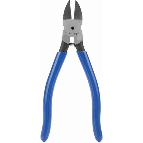 Blaue Seitenschneiderzange, Kabelschneider (1/5)
