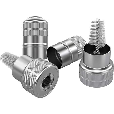2 Pièces Nettoyeurs de bornes de Batterie de Voiture, brosses de Nettoyage de bornes de Batterie pour Bateau Marin de Voiture (1/5)