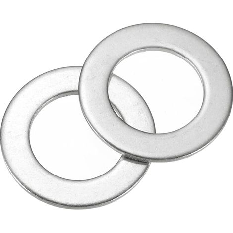 60Pcs M12 304 Rondelles Plates En Acier Inoxydable Rondelles Plates 12mm ID 20mm OD 1mm Épaisseur Espaceurs Plats Pour Vis Boulons Réparation Plomberie Robinet de Jardin, Argent (1/5)