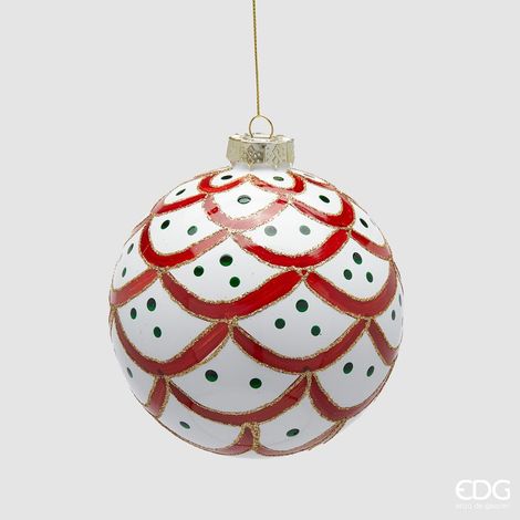 EDG Addobbo Palla Balze Bianco A Pois D 12 C5