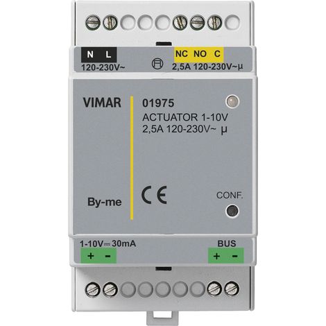 VIMAR - 01975 Actuador LED 1-10Vdc 120-230V MARINO