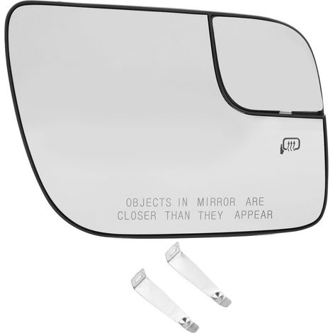 Verre de rétroviseur latéral chauffant, Vision claire de remplacement pour Ford Explorer 2011-2017 BB5Z17K707A (droite) (1/5)