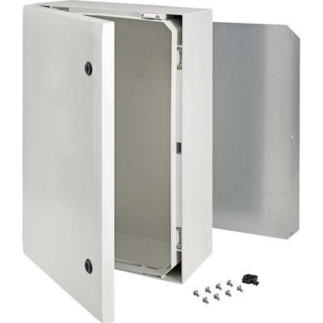 Fibox Arca 604021 armoire murale gris 600 x 400 x 210 mm (1/2)