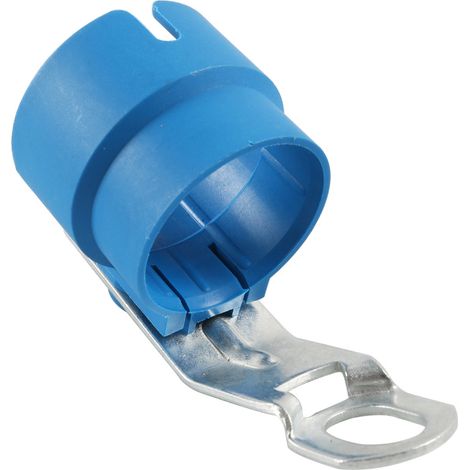 Lntyq Anhängersteckdosenhalter, universelles, wetterfestes, schützendes, starres Zubehör für 7-13-poligen Stecker (blau) (1/3)