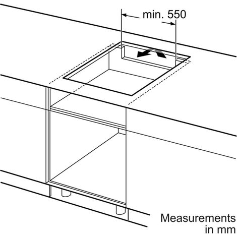 Bosch – Table de cuisson à induction encastrable 59,2 cm 4 feux – Fonction PowerBoost pour chauffage ultra-rapide – Sécurité enfant intégrée (1/3)