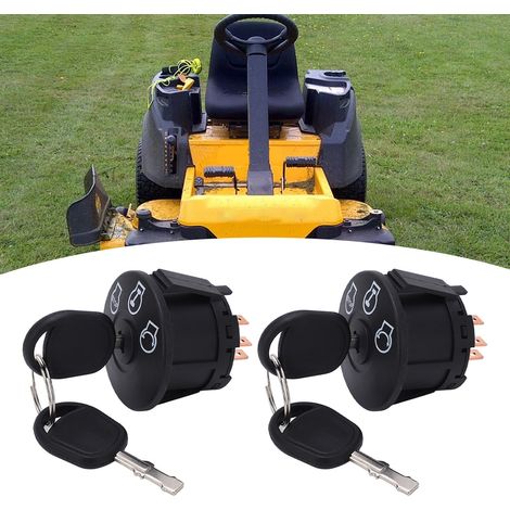 925-04228 Interrupteur d'allumage (paire) pour tracteur de pelouse Cub Cadet RZT50 (5 broches) (1/5)