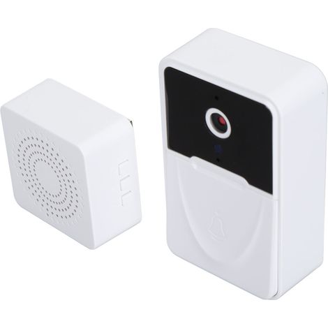 Sonnette vidéo sans fil HD 1080p, vision nocturne infrarouge, détection de mouvement, étanchéité IP66, communication bidirectionnelle, Wi-Fi 2,4 GHz. (1/5)