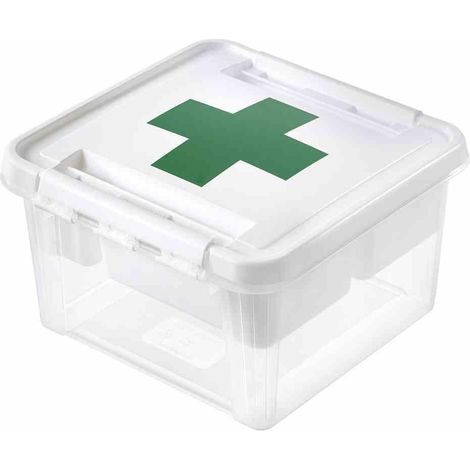 Erste Hilfe-Box 8 l weiß SmartStore Deco 12 (1/3)