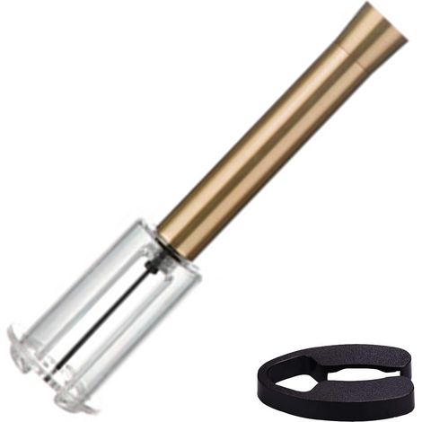 Ouvre-bouteille À Pression D'air - Ouvre-bouteille De Vin Avec Coupe-foil Et Bouchon À Vide - Pour Maison Bar Café Voyage - Lot De 1 Pièce (1/5)