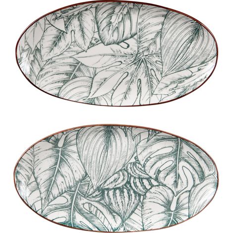 Table Passion - Plat ovale Paraguay 25x13 cm (1 modèle aléatoire) (1/3)