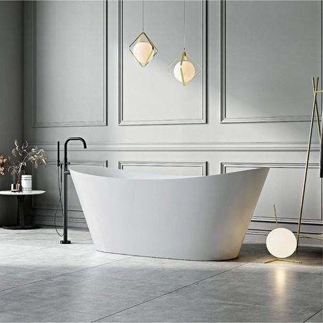 Freistehende Badewanne PALMA MATT 170 cm