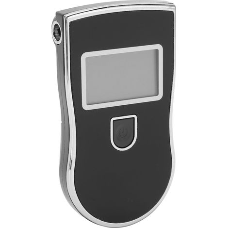 Éthylotest portable à réponse rapide avec affichage numérique rétroéclairé rouge et 5 embouts buccaux inclus. (1/5)